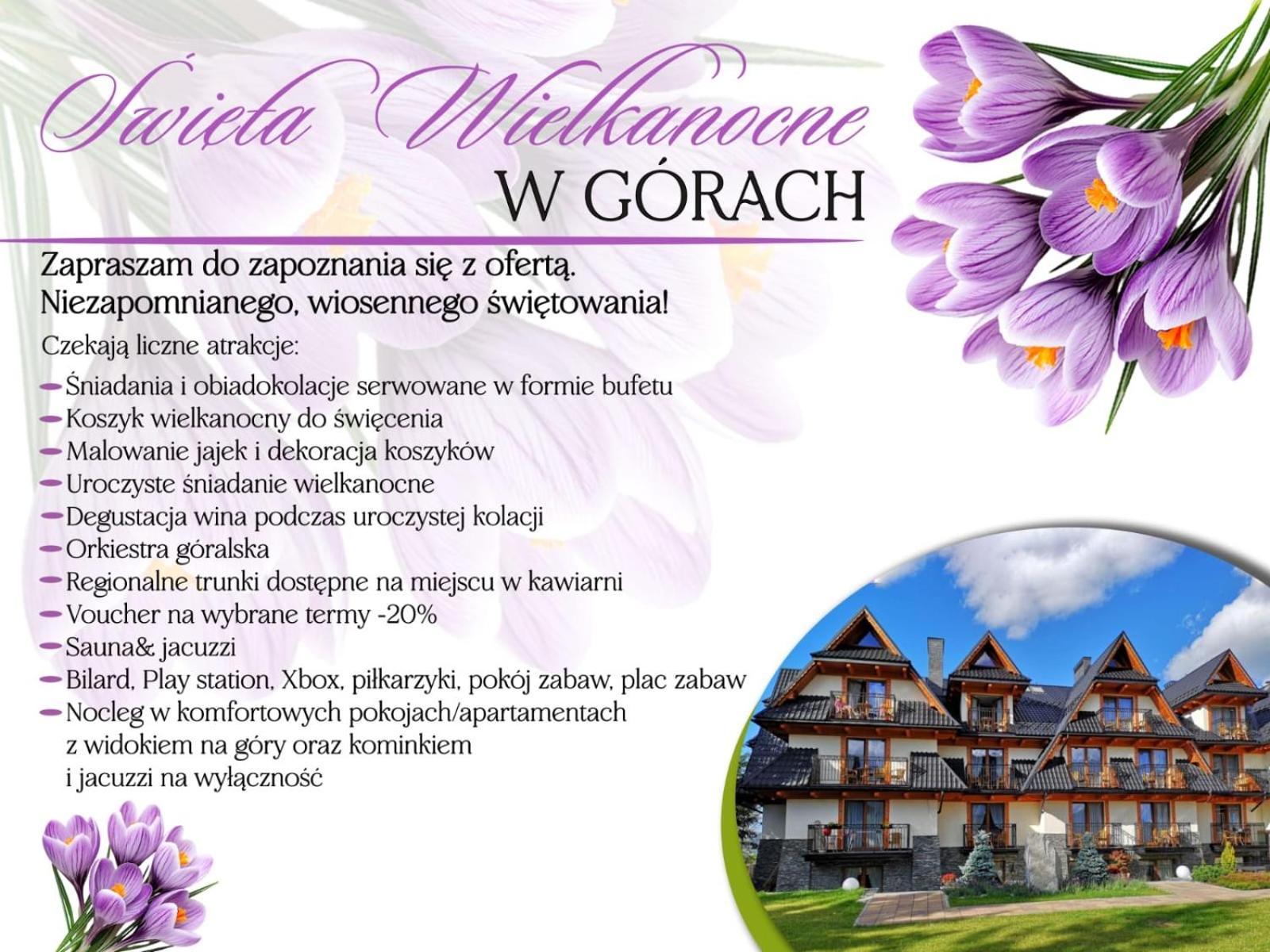Eco Willa Karpatia Ski&Wellness Murzasichle Bagian luar foto